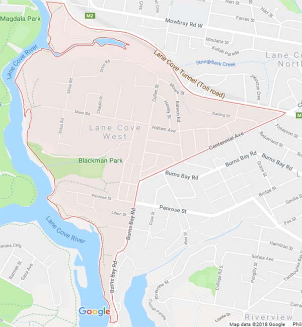 Lane cove west